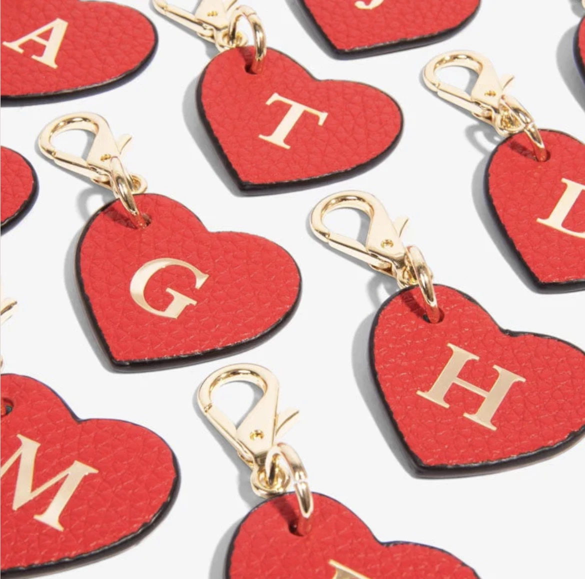 Bandolier Plain Leather Tech Accessories For Women Red/gold X N 5 Bandolier Plain Leather Tech Accessories For Women Red/gold X N - Image 5