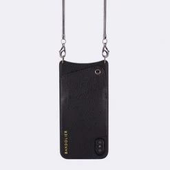 Bandolier 2019 SS Plain Leather IPhone XS Max IPhone XR Smart Phone Cases For Women Black/pewter X Iphone Xs Max -Bandolier Online Shop org 9720