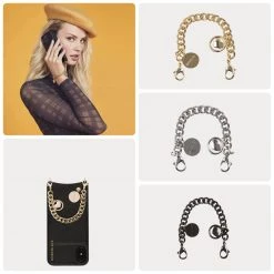 Bandolier Unisex Chain Tech Accessories For Women Gold/gold X One Size