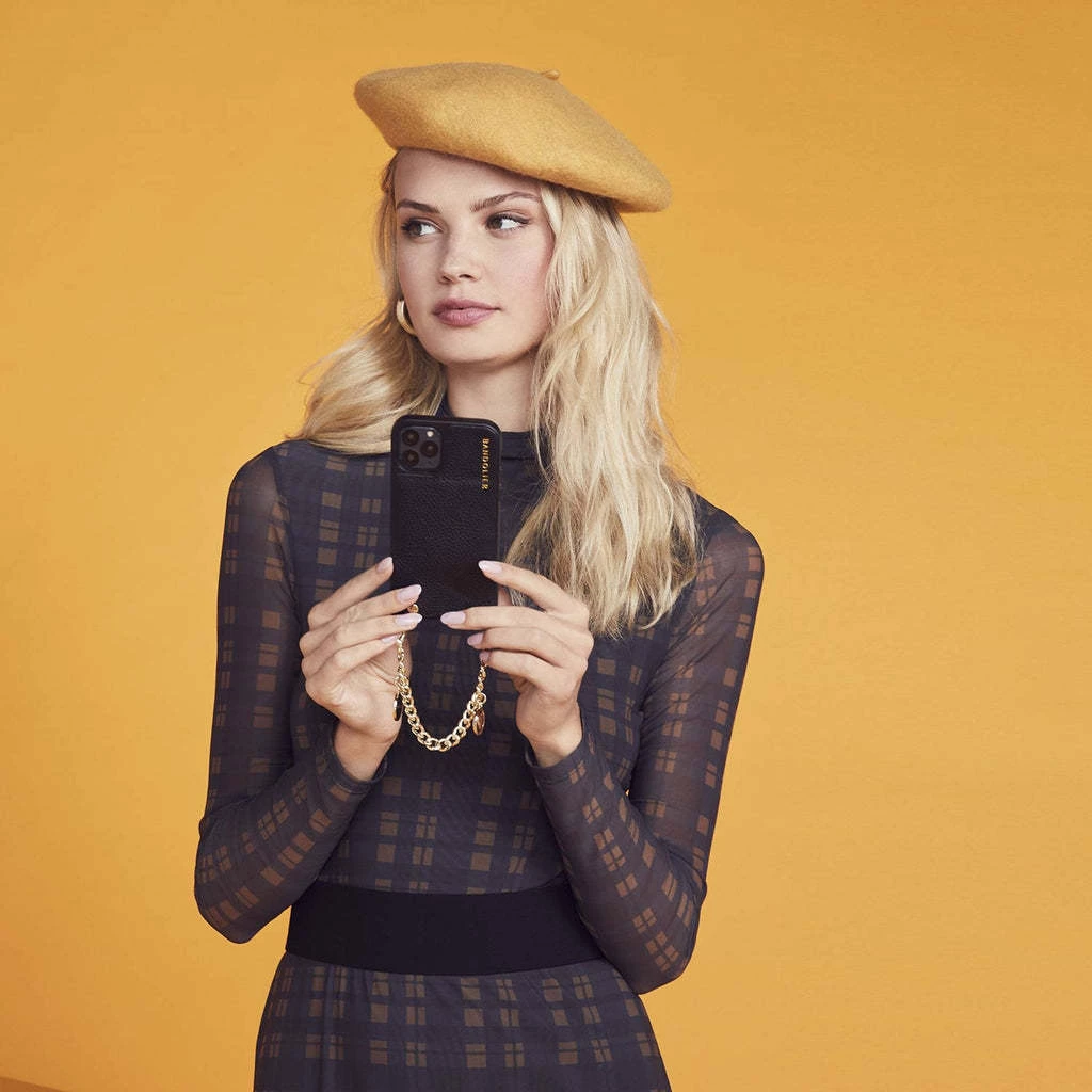 Bandolier Unisex Chain Tech Accessories For Women Gold/gold X One Size 4 Bandolier Unisex Chain Tech Accessories For Women Gold/gold X One Size - Image 4