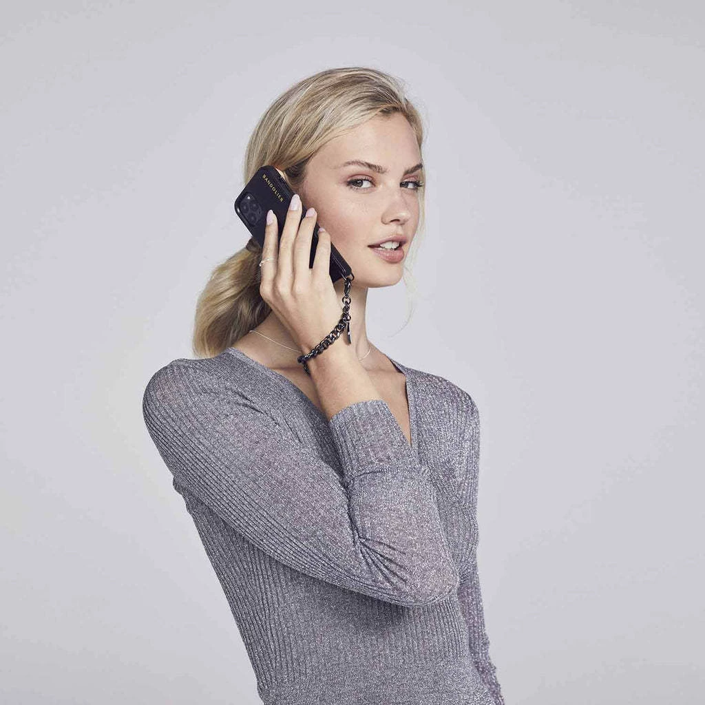 Bandolier Unisex Chain Tech Accessories For Women Gold/gold X One Size 18 Bandolier Unisex Chain Tech Accessories For Women Gold/gold X One Size - Image 18