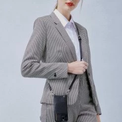 Bandolier 2020 Cruise Unisex Street Style Plain Leather IPhone 8 IPhone 8 Plus For Women Black/silver X Iphone12/12pro -Bandolier Online Shop org 9748