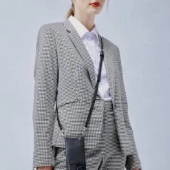 Bandolier 2020 Cruise Unisex Street Style Plain Leather IPhone 8 IPhone 8 Plus For Women Black/silver X Iphone12/12pro -Bandolier Online Shop org 9749