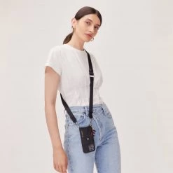 Bandolier Plain Leather Tech Accessories For Women Black/red/gold X R -Bandolier Online Shop org 976