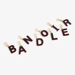 Bandolier Plain Leather Tech Accessories For Women Black/red/gold X R -Bandolier Online Shop org 981