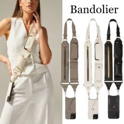 Bandolier Plain Leather Logo IPhone 13 IPhone 13 Mini IPhone 13 Pro For Women Ivory/gold X Iphone 13