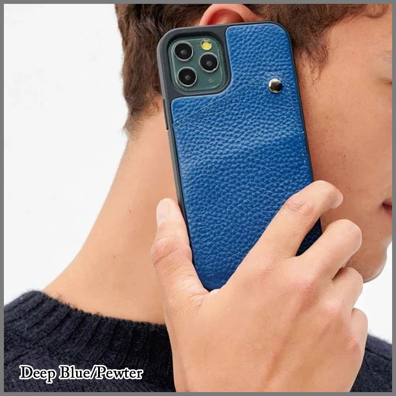 Bandolier 2019-20FW Plain Leather IPhone 8 IPhone 8 Plus IPhone X IPhone XS For Men Green/pewter X Iphone 11 Pro Max 6 Bandolier 2019-20FW Plain Leather IPhone 8 IPhone 8 Plus IPhone X IPhone XS For Men Green/pewter X Iphone 11 Pro Max - Image 6