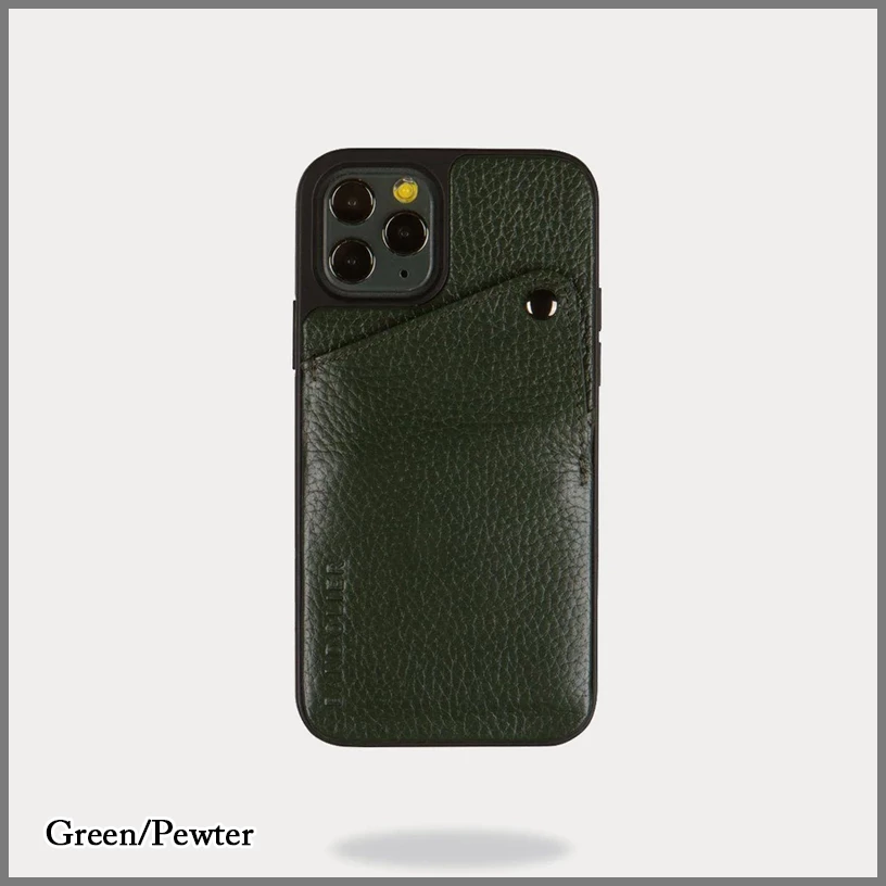 Bandolier 2019-20FW Plain Leather IPhone 8 IPhone 8 Plus IPhone X IPhone XS For Men Green/pewter X Iphone 11 Pro Max 9 Bandolier 2019-20FW Plain Leather IPhone 8 IPhone 8 Plus IPhone X IPhone XS For Men Green/pewter X Iphone 11 Pro Max - Image 9