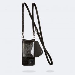 Bandolier Unisex Plain Leather Co-ord Smart Phone Cases For Women Black X Iphone12 Mini 13 Bandolier Unisex Plain Leather Co-ord Smart Phone Cases For Women Black X Iphone12 Mini -Bandolier Online Shop org 9952