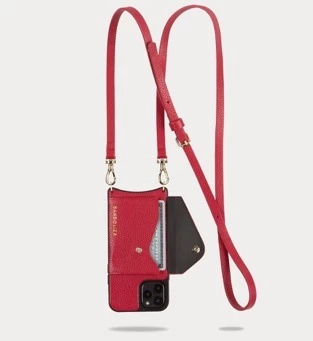 Bandolier 2021 SS Street Style Plain Leather IPhone 8 IPhone 8 Plus IPhone X For Women Light Jade/silver X Iphone 12 Pro Max 3 Bandolier 2021 SS Street Style Plain Leather IPhone 8 IPhone 8 Plus IPhone X For Women Light Jade/silver X Iphone 12 Pro Max - Image 3