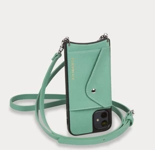 Bandolier 2021 SS Street Style Plain Leather IPhone 8 IPhone 8 Plus IPhone X For Women Light Jade/silver X Iphone 12 Pro Max 9 Bandolier 2021 SS Street Style Plain Leather IPhone 8 IPhone 8 Plus IPhone X For Women Light Jade/silver X Iphone 12 Pro Max - Image 9